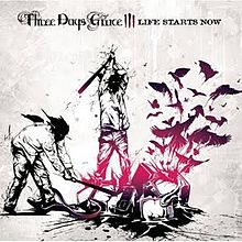 THREE DAYS GRACE - Life Starts Now cover 