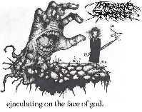THROWING SHRAPNEL - Ejaculating On The Face Of God cover 