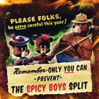 156/SILENCE The Spicy Boys Split album cover