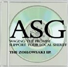 A SAILOR'S GRAVE The Zoslowsaki album cover