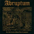 ABRUPTUM De Profundis Mors Vas Consumet album cover