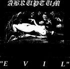 ABRUPTUM Evil album cover
