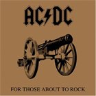 AC/DC For Those About To Rock (We Salute You) album cover