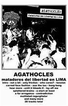 AGATHOCLES Matadores Del Libertad En Lima album cover