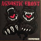 AGNOSTIC FRONT I Remember album cover