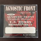 AGNOSTIC FRONT Unity Fest '98 album cover