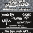 ALL STILL BURNS Live - Peso Pesado Metal Fest album cover