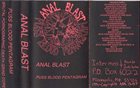 ANAL BLAST Puss Blood Pentagram album cover