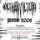ANOTHER VICTORY Promo 2008 album cover