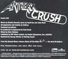 ANTHRAX Crush album cover