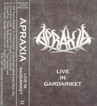 APRAXIA Live in Gardariket album cover