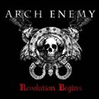 ARCH ENEMY Revolution Begins album cover