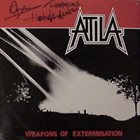 ATTILA Weapons of Extermination album cover