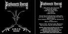 BAPHOMETS HORNS Satanic War Fucking Metal album cover