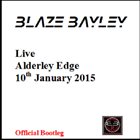 BLAZE BAYLEY Live at Alderley Edge - 10th January 2015 album cover
