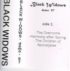 BLACK WIDOWS Demo '97 album cover