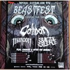 CALIBAN Beastfest European Tour 2009 album cover
