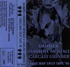 CARCASS GRINDER Three Way Split Tape '96 album cover