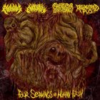 CHEERLEADER CONCUBINE Four Servings of Human Flesh album cover