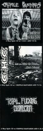 CRIPPLE BASTARDS A 3 Way of Terror album cover
