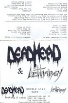 DEAD HEAD Promo Tape '89 / Anaesthetic Sleep album cover