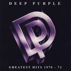 DEEP PURPLE Greatest Hits 1970-72 album cover