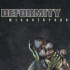DEFORMITY Misanthrope album cover