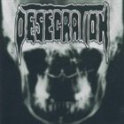 DESECRATION Inhuman album cover