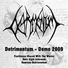 DETRIMENTUM Demo 2009 album cover