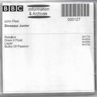 DINOSAUR JR. John Peel album cover