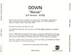 DOWN Rehab album cover