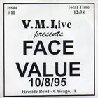 FACE VALUE 10/8/95 (Fireside Bowl - Chicago, IL) album cover