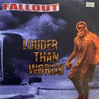 FALLOUT Louder Than Words album cover