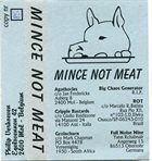 FULL NOISE NINE Mince Not Meat album cover