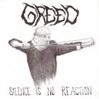 GREED Silence Is No Reaction album cover