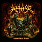 HELLION Karma's a Bitch album cover