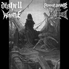 HELLISHEAVEN Dishell / Hellisheaven / Plague Bearer / Witchrite album cover