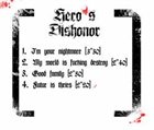 HERO'S DISHONOR Hero's Dishonor album cover