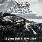 HOLDAAR X Years Part 1: 2004-2009 album cover