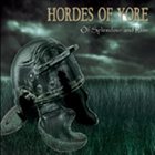 HORDES OF YORE Of Splendour and Ruin album cover