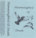 HUMMINGBIRD OF DEATH Hummingbird Of Death album cover
