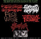 INTESTINAL DISGORGE The Most Devastating Bands on the Planet album cover