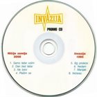 INVAZIJA Promo CD album cover