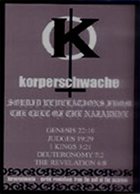 KORPERSCHWACHE Sordid Revelations From The Cult Of The Nazarene album cover