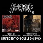 KRABATHOR Lies + The Rise of Brutality / Orthodox + Mortal Memories album cover