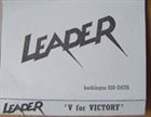 LEADER V For Victory album cover
