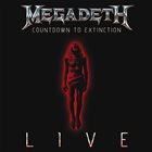 MEGADETH Countdown to Extinction: Live album cover