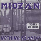 MIOZÄN Nothing Remains album cover