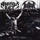 MORBITIOUS RAGE Split 2019 album cover