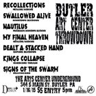 MY FINAL HEAVEN Butler Art Center Throwdown album cover